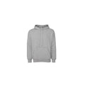 Cool Grey Heather - Front - Bella + Canvas Unisex Adult Hoodie