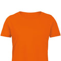 Orange - Back - B&C Womens-Ladies Organic T-Shirt