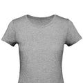 Sports Grey - Back - B&C Womens-Ladies Organic T-Shirt