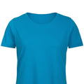 Atoll Blue - Back - B&C Womens-Ladies Organic T-Shirt