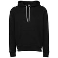 DTG Black - Front - Bella + Canvas Unisex Adult Polycotton Pullover Hoodie