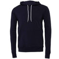 Navy - Front - Bella + Canvas Unisex Adult Polycotton Pullover Hoodie