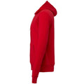 Red - Side - Bella + Canvas Unisex Adult Polycotton Pullover Hoodie