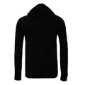 Black - Back - Bella + Canvas Unisex Adult Polycotton Pullover Hoodie