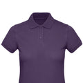 Millennial Lilac - Back - B&C Womens-Ladies Inspire Polo Shirt