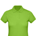 Orchid Green - Back - B&C Womens-Ladies Inspire Polo Shirt