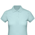 Millennial Mint - Back - B&C Womens-Ladies Inspire Polo Shirt