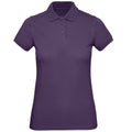 Radiant Purple - Front - B&C Womens-Ladies Inspire Polo Shirt