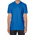 Royal Blue - Front - Gildan Unisex Adult Softstyle Polo Shirt