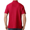 Cherry Red - Back - Gildan Unisex Adult Softstyle Polo Shirt