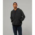 Black Heather - Side - Bella + Canvas Unisex Adult Suedette Pullover Hoodie