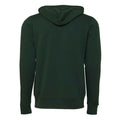 Forest - Back - Bella + Canvas Unisex Adult Fleece Full Zip Hoodie