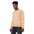 Heather Sand Dune - Side - Bella + Canvas Unisex Adult Fleece Drop Shoulder Sweatshirt