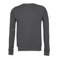 Asphalt - Front - Bella + Canvas Unisex Adult Fleece Drop Shoulder Sweatshirt