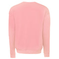 Pink - Back - Bella + Canvas Unisex Adult Fleece Drop Shoulder Sweatshirt