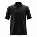 Bright Red-Black - Side - Stormtech Mens Endurance Polo Shirt