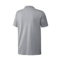 Grey - Back - Adidas Mens Performance Polo Shirt