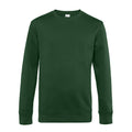 Bottle Green - Back - B&C Mens King Sweatshirt