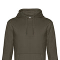 Khaki Green - Back - B&C Mens King Hoodie