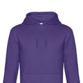 Radiant Purple - Back - B&C Mens King Hoodie