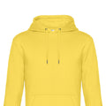 Yellow Fizz - Back - B&C Mens King Hoodie