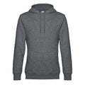 Mid Grey Heather - Front - B&C Mens King Hoodie