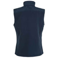 Navy - Back - Result Genuine Recycled Womens-Ladies Softshell Printable Body Warmer