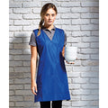 Royal Blue - Back - Premier Womens-Ladies Wrap Around Work Tunic