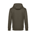 Khaki - Back - B&C Mens Full Zip Hoodie