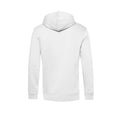 White - Back - B&C Mens Organic Hoodie