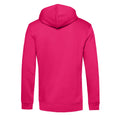 Magenta Pink - Back - B&C Mens Organic Hoodie