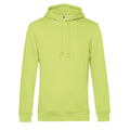 Lime - Front - B&C Mens Organic Hoodie