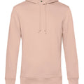 Soft Rose - Back - B&C Mens Organic Hoodie