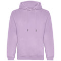 Lavender - Front - Awdis Mens Organic Hoodie