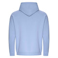 Sky Blue - Back - Awdis Mens Organic Hoodie