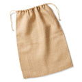 Natural - Side - Westford Mill Jute Stuff Bag