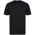 Black - Front - Henbury Mens HiCool Performance T-Shirt