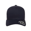 Navy-White - Pack Shot - Flexfit Unisex Adult 110 Mesh Two Tone Cap