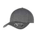 Dark Grey - Front - Flexfit Unisex Adult 110 Melange Unipanel Cap