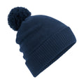 Navy - Front - Beechfield Unisex Adult Snowstar Beanie