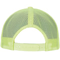 Neon Yellow - Back - Flexfit Unisex Adult Neon Retro Trucker Cap