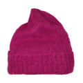 Fuchsia - Front - Yupoong Unisex Adult Flexfit Acrylic Beanie