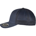 Navy - Side - Flexfit Unisex Adult 110 Mesh Trucker Cap