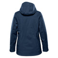 Navy-Graphite - Back - Stormtech Womens-Ladies Epsilon 2 Soft Shell Jacket