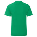 Kelly Green - Back - Fruit of the Loom Girls Iconic Heather T-Shirt