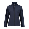 Dark Navy - Front - Craghoppers Womens-Ladies Expert Basecamp Soft Shell Jacket