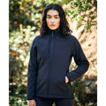 Dark Navy - Side - Craghoppers Womens-Ladies Expert Basecamp Soft Shell Jacket