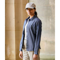 Carbon Grey - Back - Craghoppers Womens-Ladies Expert Kiwi Long-Sleeved Shirt