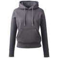 Charcoal Grey - Front - Anthem Womens-Ladies Anthem Hoodie