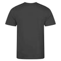 Charcoal - Back - AWDis Cool Mens Recycled T-Shirt